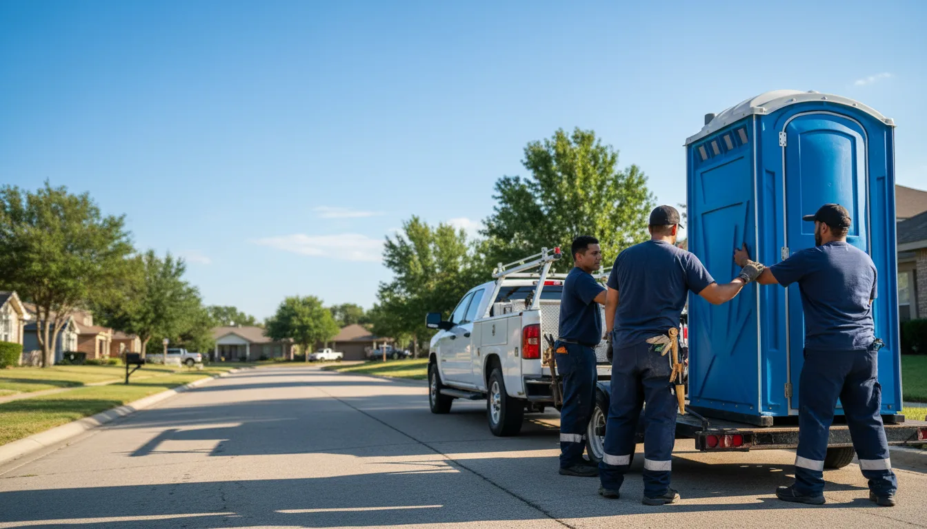 Portable Toilet Rental in Pickton, TX near me